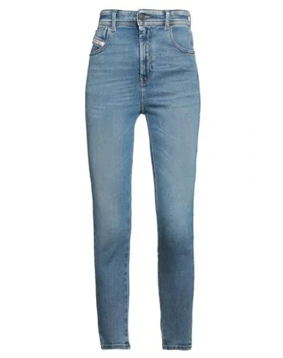 Diesel Woman Jeans Blue Size 26w-32l Cotton, Elastomultiester, Elastane