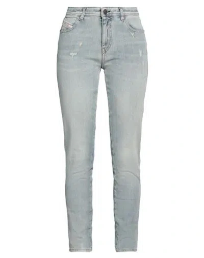 Diesel Woman Jeans Blue Size 26w-32l Cotton, Elastane
