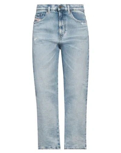 Diesel Woman Jeans Blue Size 29w-32l Cotton, Elastane