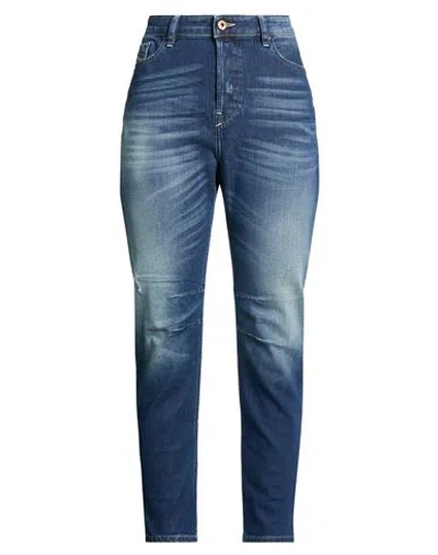 Diesel Woman Jeans Blue Size 27w-34l Cotton, Elastane
