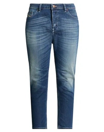 Diesel Woman Jeans Blue Size 28w-30l Cotton, Elastane
