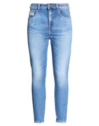 Diesel Woman Jeans Blue Size 28w-30l Cotton, Elastomultiester, Elastane