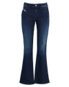 Diesel Woman Jeans Blue Size 29w-30l Cotton, Elastane
