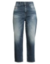 Diesel Woman Jeans Blue Size 29w-30l Cotton, Elastane