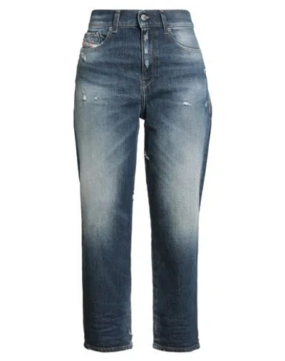 Diesel Woman Jeans Blue Size 29w-30l Cotton, Elastane
