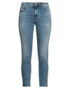 Diesel Woman Jeans Blue Size 29w-30l Cotton, Elastane
