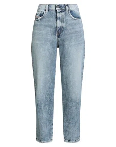 Diesel Woman Jeans Blue Size 29w-32l Cotton, Elastane