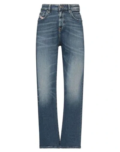 Diesel Woman Jeans Blue Size 29w-32l Cotton, Hemp, Elastane
