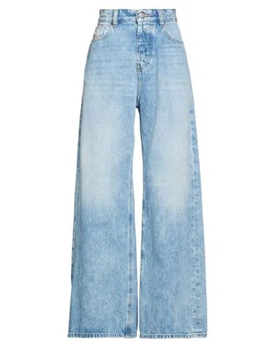 Diesel Woman Jeans Blue Size 29w-30l Cotton