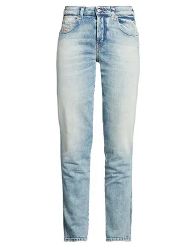 Diesel Woman Jeans Blue Size 29w-32l Cotton, Elastane
