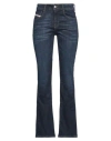 Diesel Woman Jeans Blue Size 30w-30l Cotton, Elastane