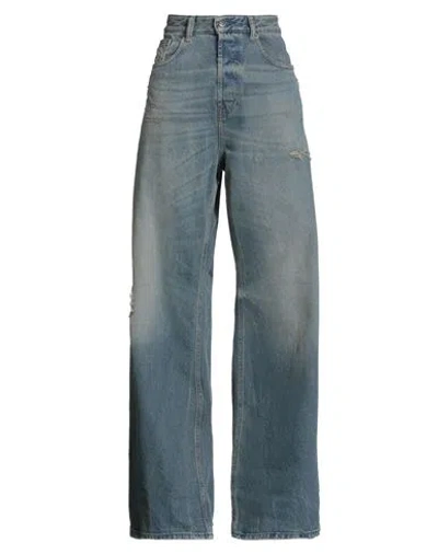 Diesel Woman Jeans Blue Size 30w-32l Cotton