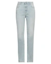 Diesel Woman Jeans Blue Size 30w-32l Cotton, Elastane In Blue