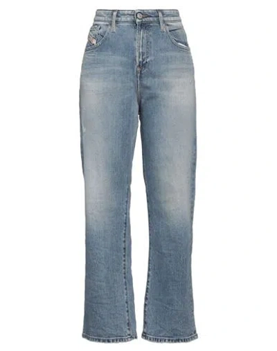 Diesel Woman Jeans Blue Size 30w-32l Cotton, Hemp, Elastane