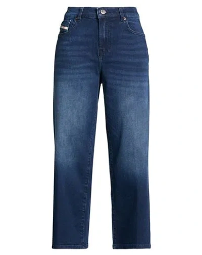 Diesel Woman Jeans Blue Size 31w-30l Cotton, Elastane