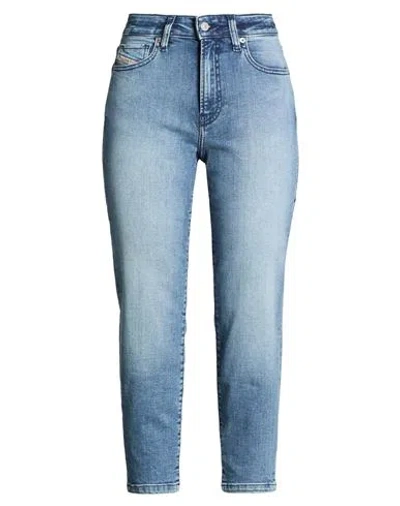 Diesel Woman Jeans Blue Size 31w-30l Cotton, Elastane