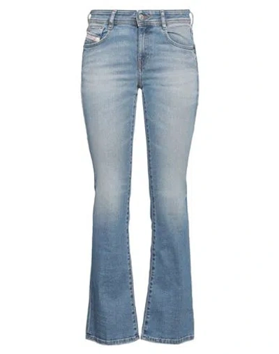 Diesel Woman Jeans Blue Size 31w-30l Cotton, Elastane