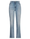 Diesel Woman Jeans Blue Size 30w-30l Cotton, Elastane In Blue