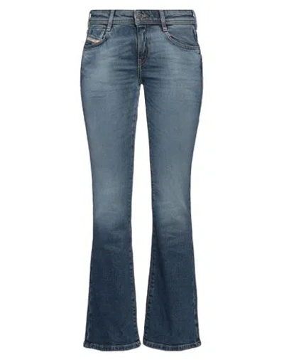 Diesel Woman Jeans Blue Size 27w-30l Cotton, Elastane