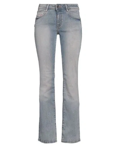 Diesel Woman Jeans Blue Size 31w-30l Cotton, Elastomultiester, Elastane