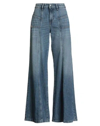 Diesel Woman Jeans Blue Size 31w-32l Cotton