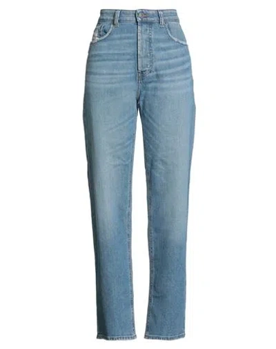 Diesel Woman Jeans Blue Size 31w-32l Cotton, Elastane
