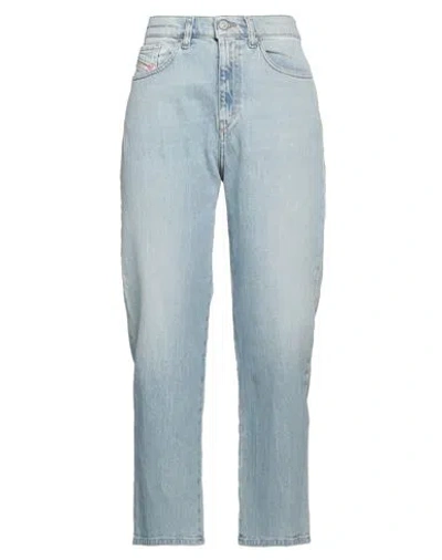 Diesel Woman Jeans Blue Size 31w-32l Cotton, Polyester, Elastane