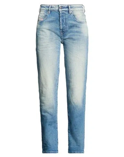 Diesel Woman Jeans Blue Size 31w-30l Cotton, Elastane