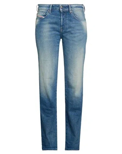 Diesel Woman Jeans Blue Size 31w-32l Cotton, Elastane