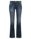 Diesel Woman Jeans Blue Size 29w-30l Cotton, Elastane In Blue