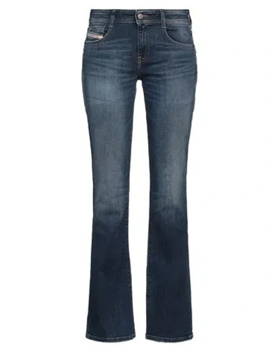Diesel Woman Jeans Blue Size 29w-30l Cotton, Elastane