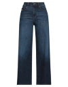 Diesel Woman Jeans Blue Size 32w-30l Cotton, Elastane In Blue