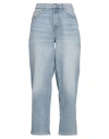 Diesel Woman Jeans Blue Size 27w-30l Cotton, Elastane In Blue