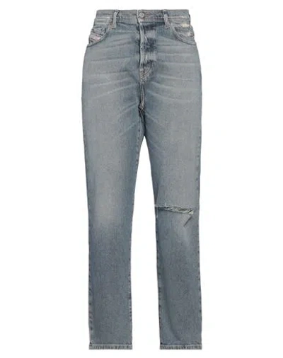 Diesel Woman Jeans Blue Size 32w-30l Cotton, Elastane