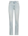 Diesel Woman Jeans Blue Size 31w-30l Cotton, Elastane In Blue