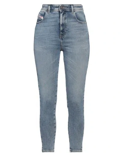 Diesel Woman Jeans Blue Size 32w-30l Cotton, Elastomultiester, Elastane