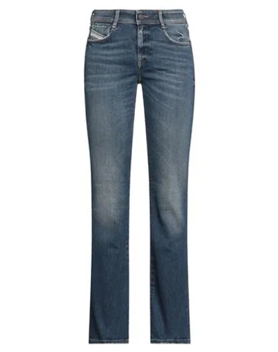 Diesel Woman Jeans Blue Size 32w-30l Cotton, Modal, Elastomultiester, Elastane