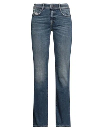 Diesel Woman Jeans Blue Size 26w-30l Cotton, Modal, Elastomultiester, Elastane