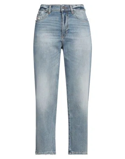 Diesel Woman Jeans Blue Size 32w-32l Cotton, Elastane