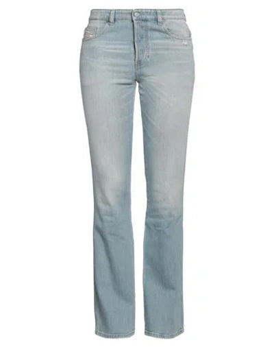 Diesel Woman Jeans Blue Size 32w-32l Cotton, Elastane