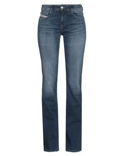 Diesel Woman Jeans Blue Size 29w-32l Cotton, Elastane