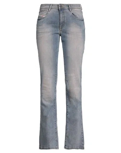 Diesel Woman Jeans Blue Size 32w-32l Cotton, Elastomultiester, Elastane