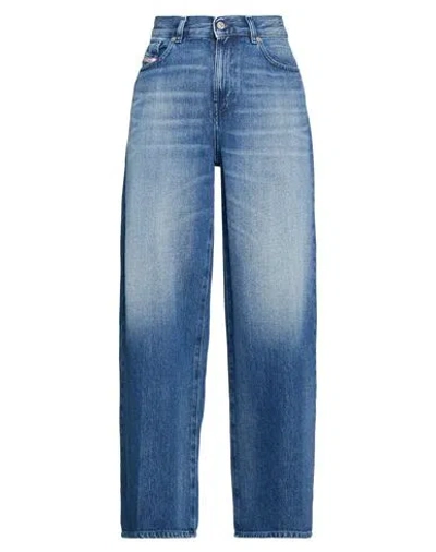Diesel Woman Jeans Blue Size 32w-32l Cotton