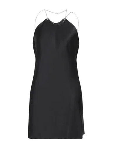 Diesel Woman Mini Dress Black Size 10 Viscose