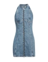 Diesel De Lulu Denim Minidress In Blue