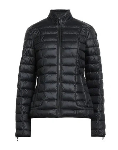 Diesel Woman Puffer Black Size 10 Polyester