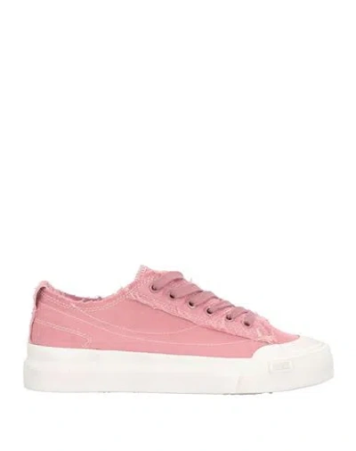 Diesel Woman Sneakers Antique Rose Size 8 Cotton