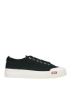 Diesel Woman Sneakers Black Size 7 Textile Fibers