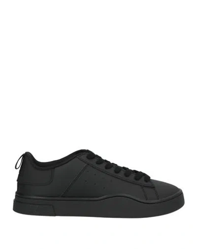 Diesel Woman Sneakers Black Size 8.5 Synthetic Material