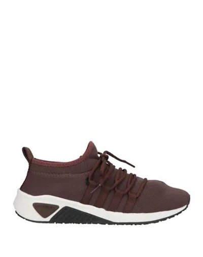 Diesel Woman Sneakers Brown Size 8.5 Textile Fibers